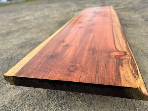 Beautiful Redwood Slab for Custom Furniture