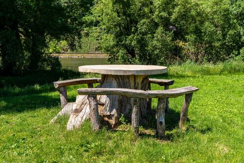 Wooden Table Stump