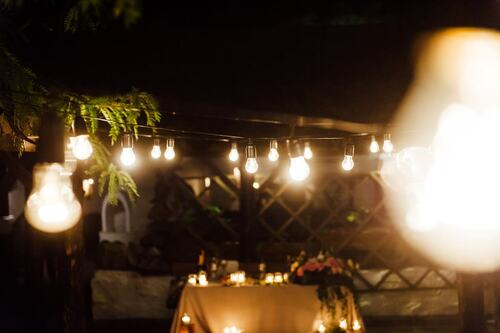 Outdoor Evening Ambiance with String Lights | Arborist Now