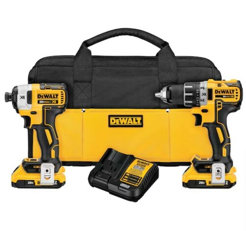 DeWalt 20V Max XR Cordless Drill & Impact Driver Kit