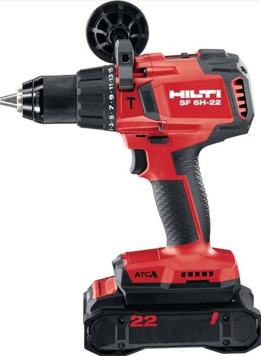 Hilti SF 6H-22 Cordless Drill with ATC Technology