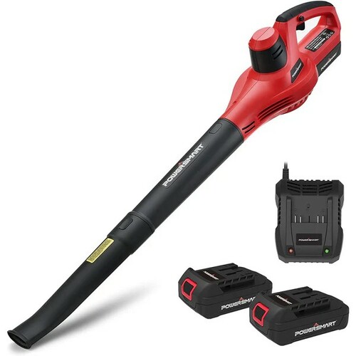 PowerSmart Cordless Leaf Blower with Batteries