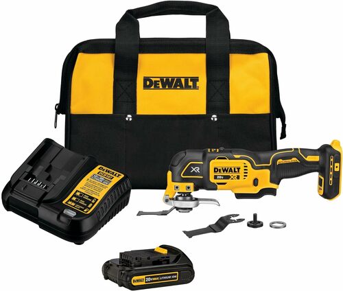 DEWALT 20V XR Oscillating Multi-Tool Kit with Battery