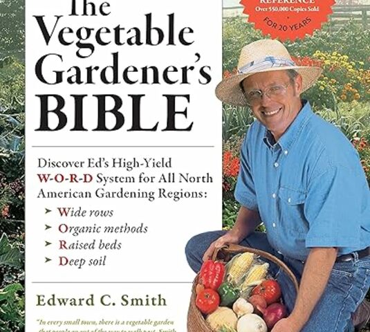 The Vegetable Gardener's Bible Book Cover