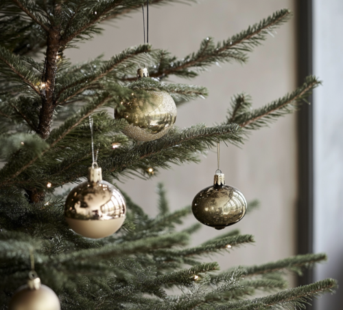 Elegant Christmas Tree Ornaments