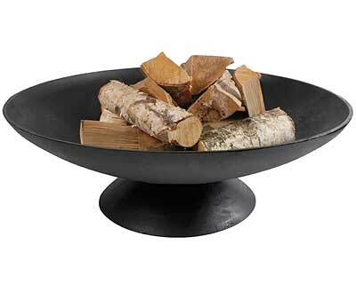 Modern Steel Fire Bowl