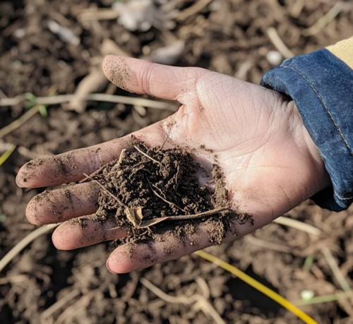 Handful of Healthy Garden Soil