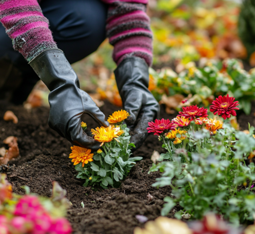 Planting Mums for Vibrant Autumn Gardens