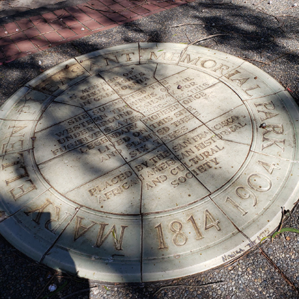 Mary Ellen Pleasant Memorial Park Plaque