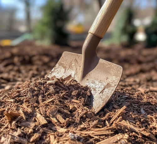 Efficient Mulching with Garden Tools