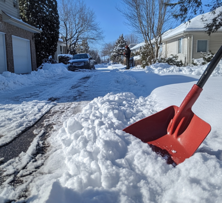 How to Safely Shovel Snow in Your Landscaping