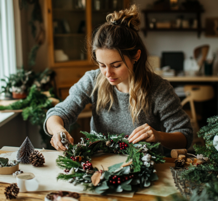 Top Tips for Making Your Own Natural Christmas Wreath