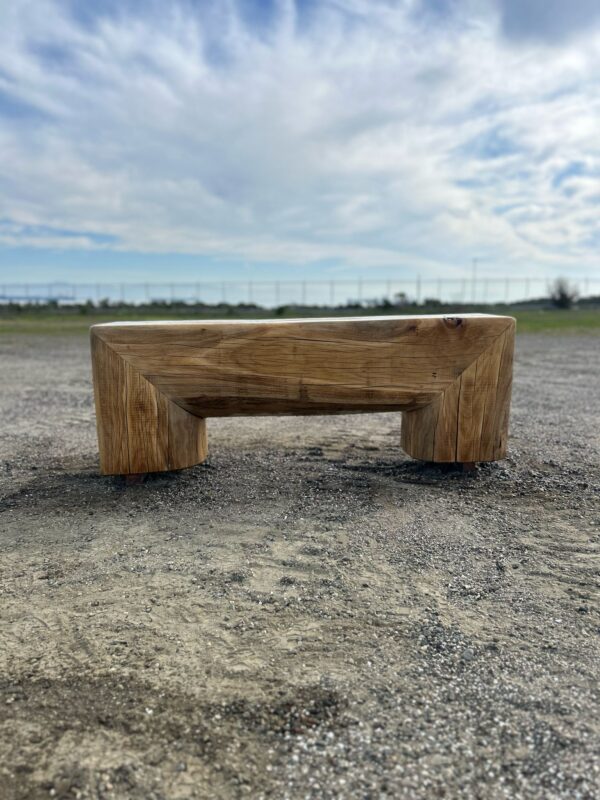 Eucalyptus Block U Bench - Image 8