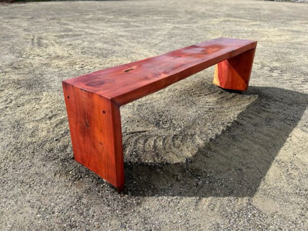 Redwood U Bench - Image 3