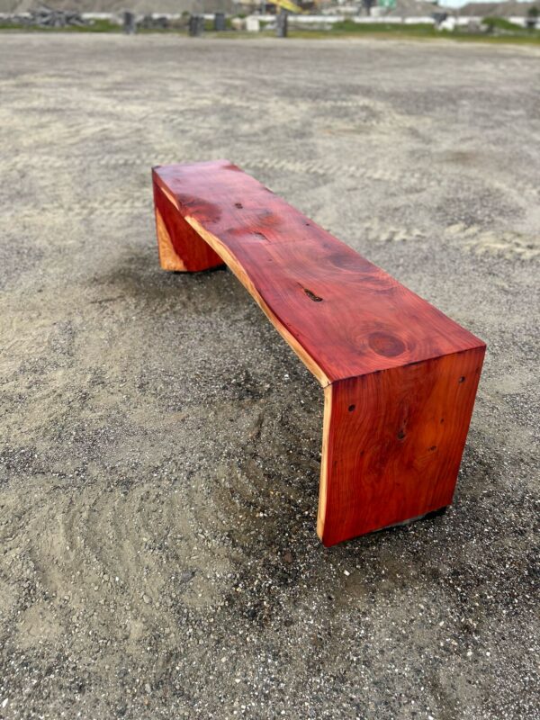 Redwood U Bench - Image 6